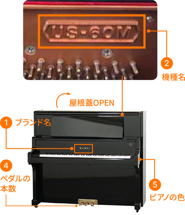 アップライトピアノ3